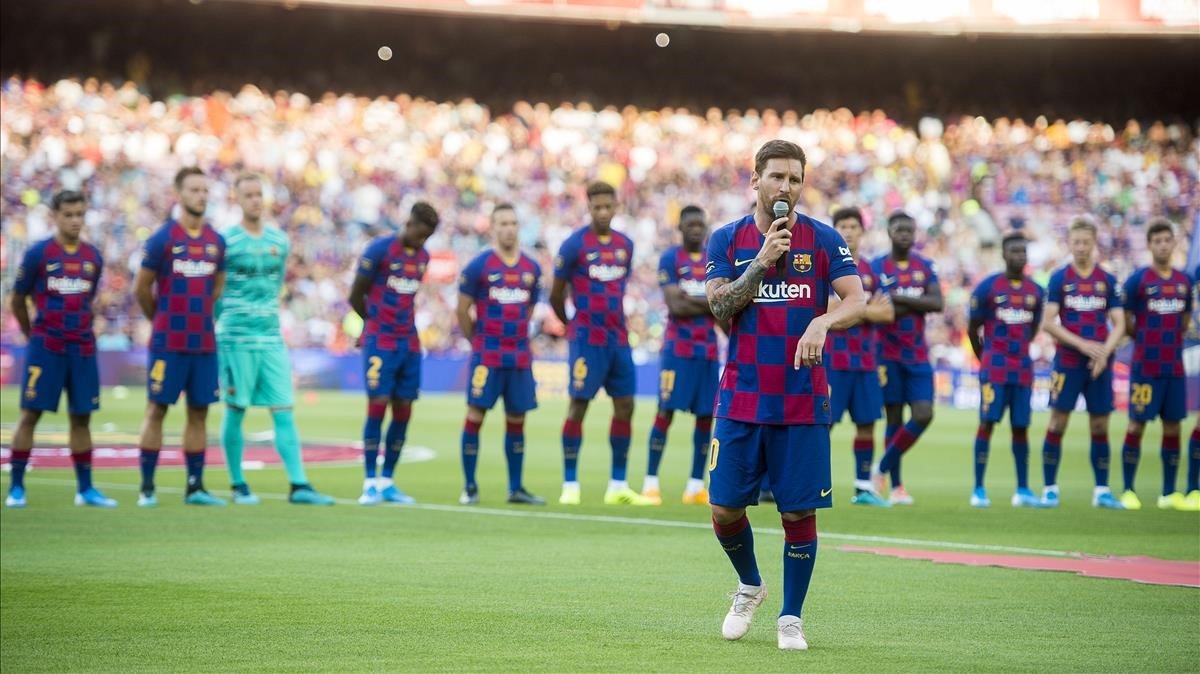 Crack del Barcelona anunció su deseo de salir