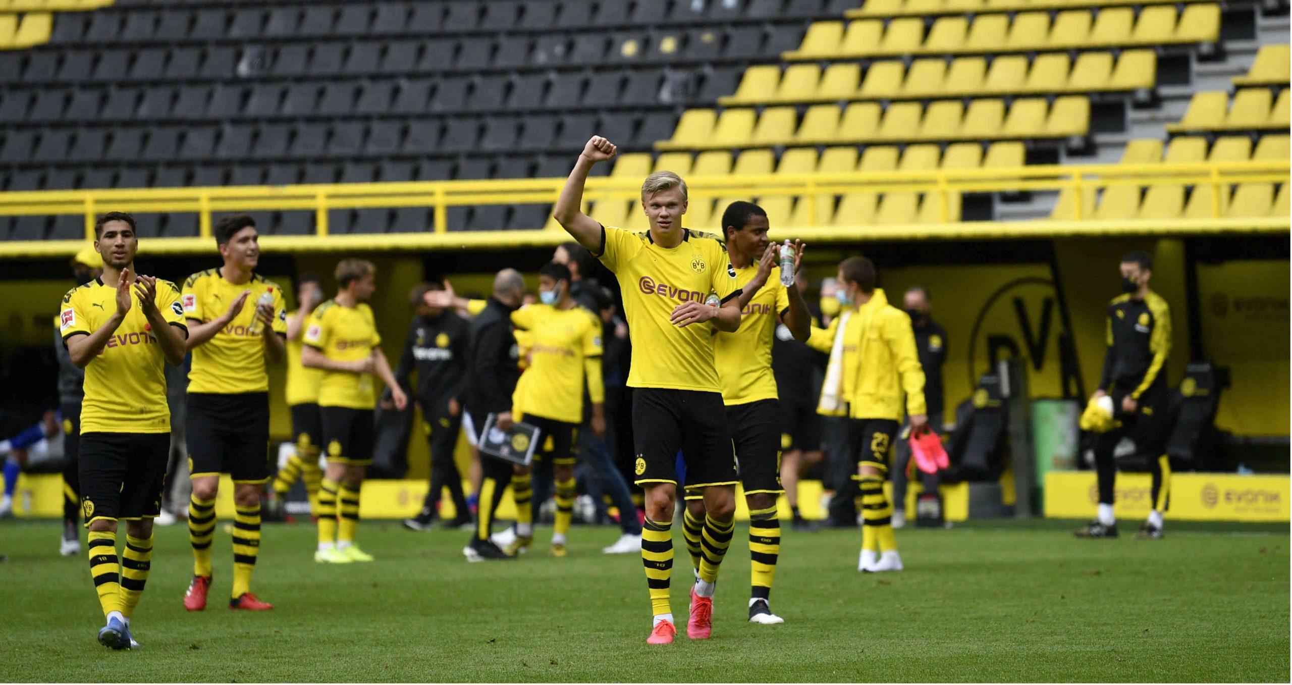 Bundesliga: El primer gol estuvo marcado por solitaria celebración