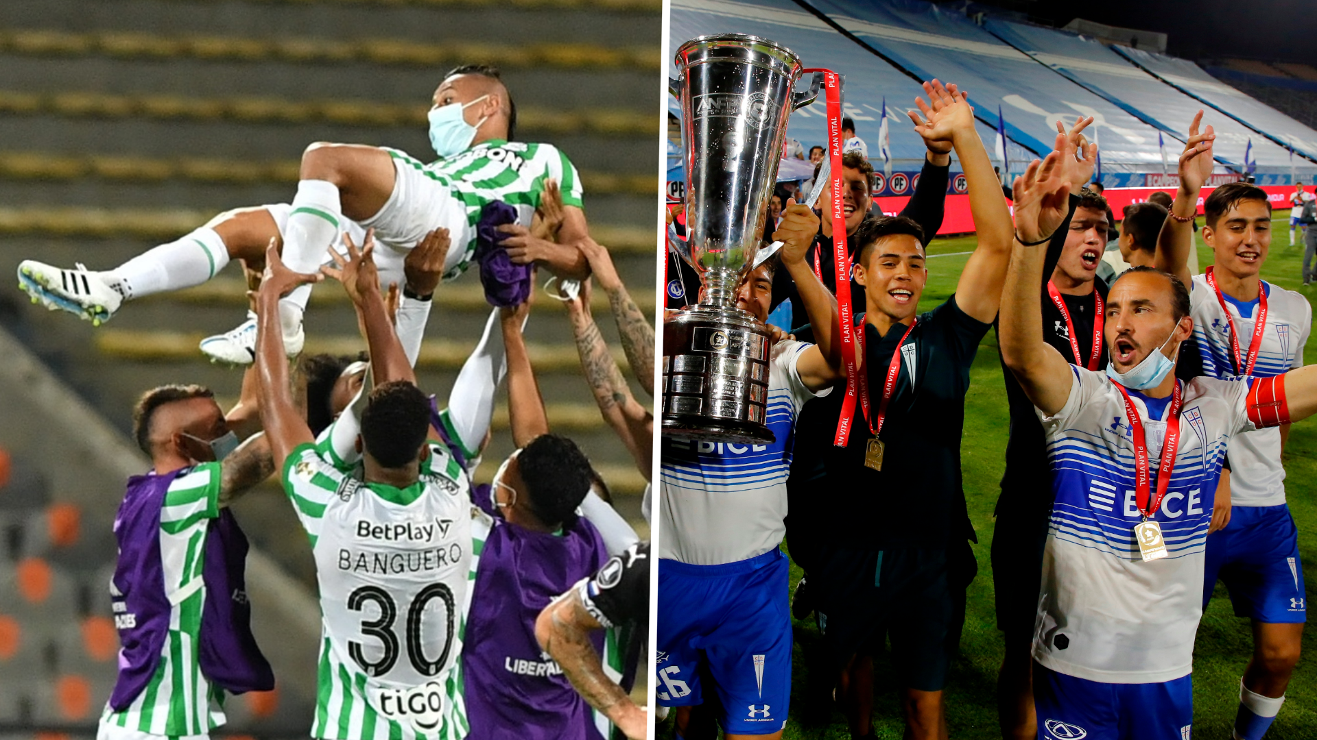 El tridente ofensivo de Católica para enfrentar a Atlético Nacional