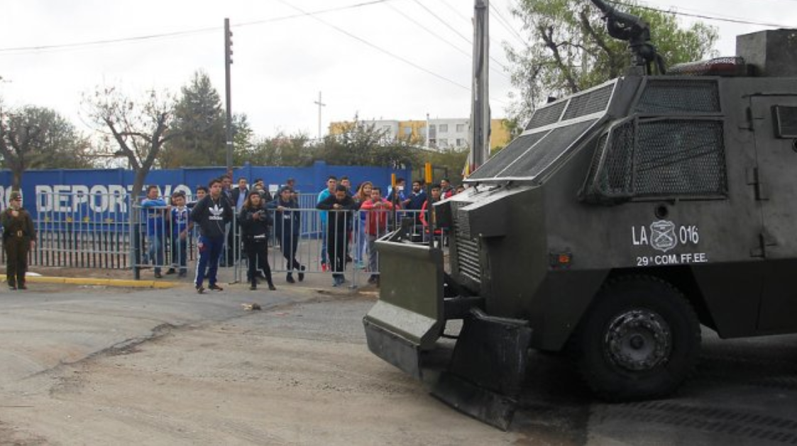 Carabineros detuvo a dos menores por portonazo contra jugador de la ‘U’