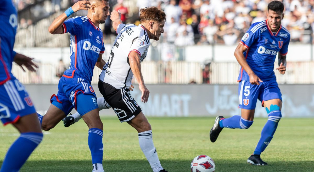 Resumen: La ‘U’ y Colo Colo empatan en un deslucido partido