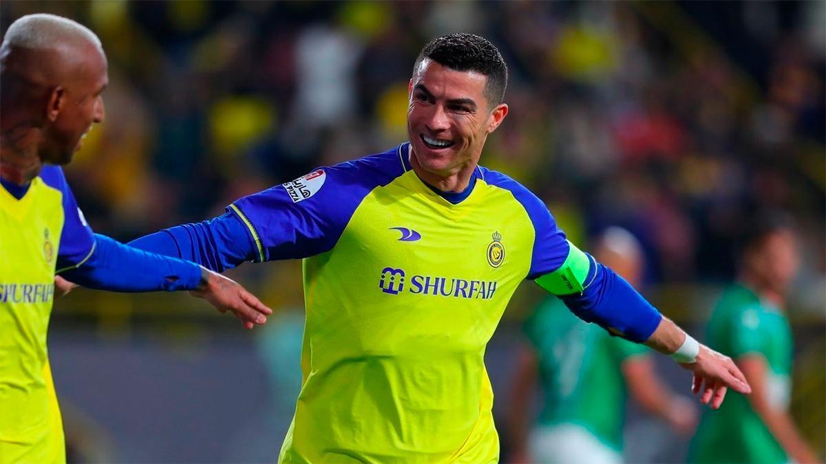 (Videos) Cristiano Ronaldo le anota cuatro goles al equipo del ‘Coto’ Sierra