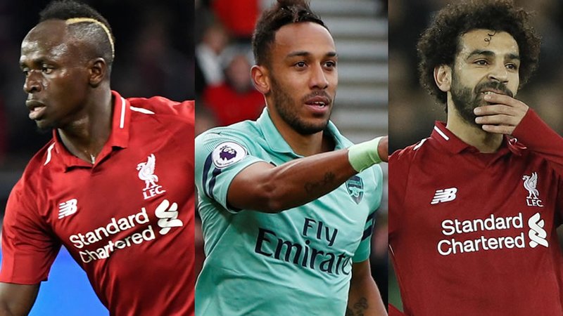 Mané, Salah y Aubameyang los tres nominados a mejor jugador africano del 2018