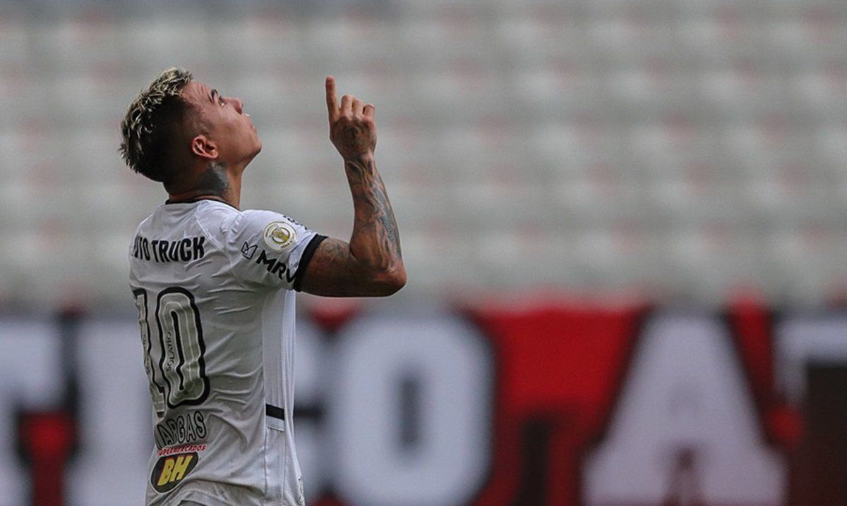(Video) Eduardo Vargas anotó en ajustado triunfo del Atlético Mineiro
