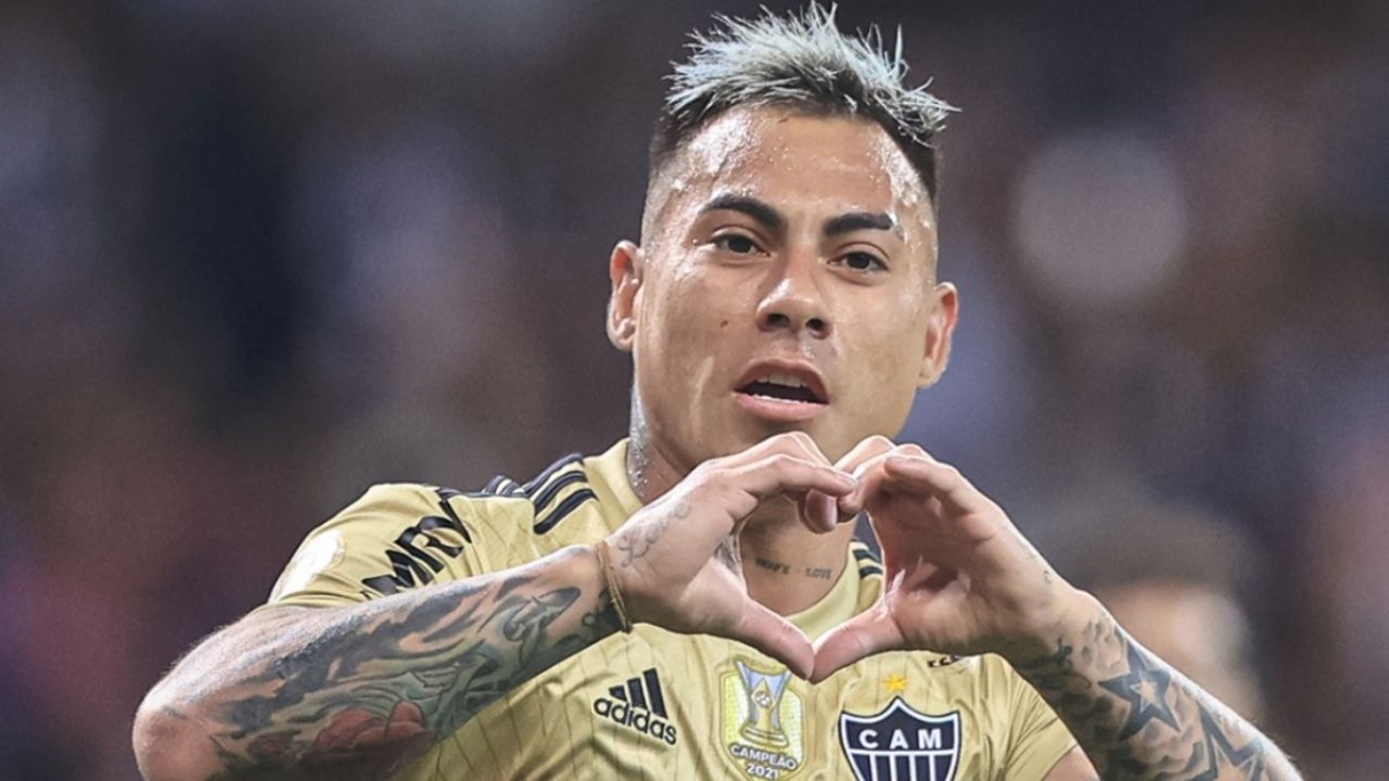 Video: Eduardo Vargas fue figura con gol en triunfo de Atlético Mineiro