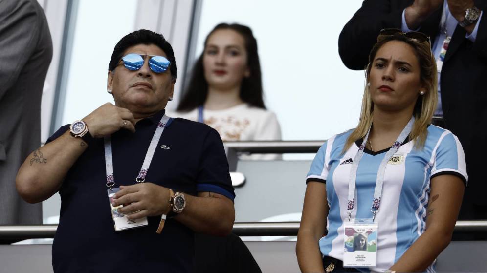 Otro escándalo de Maradona