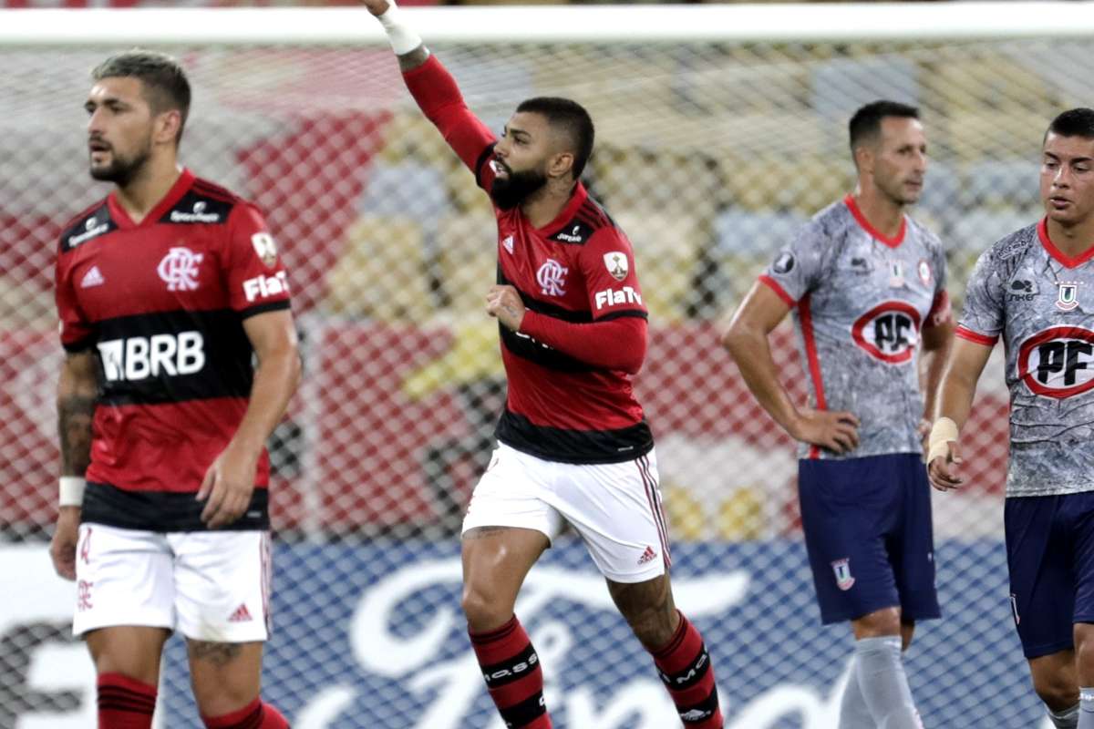 (Goles) Flamengo derrotó a Unión La Calera en el Maracaná
