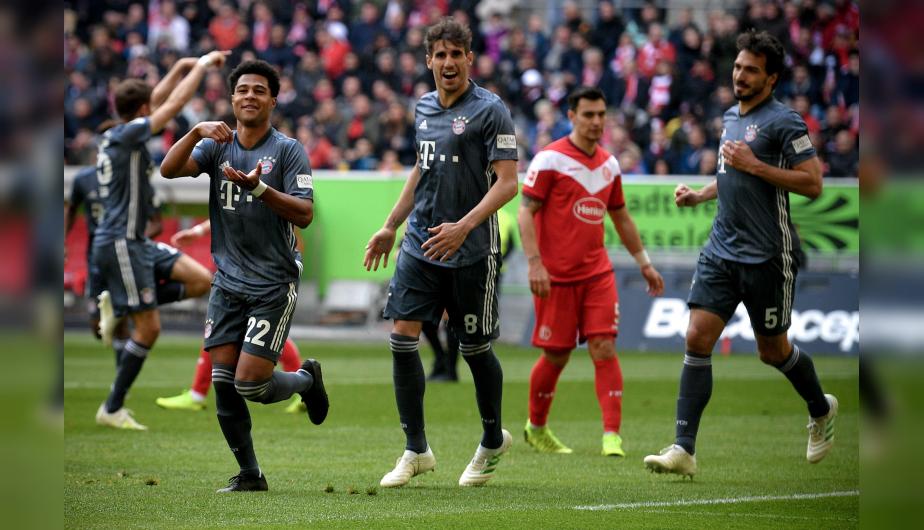 El Bayern recupera el liderato de la Bundesliga tras una goleada