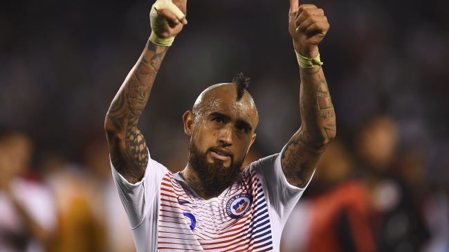Arturo Vidal, previo al partido de Chile contra Estados Unidos