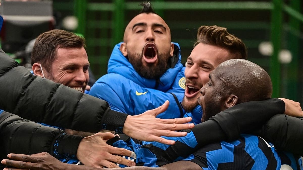 La felicidad de Vidal tras el gran triunfo de Inter ante Milan