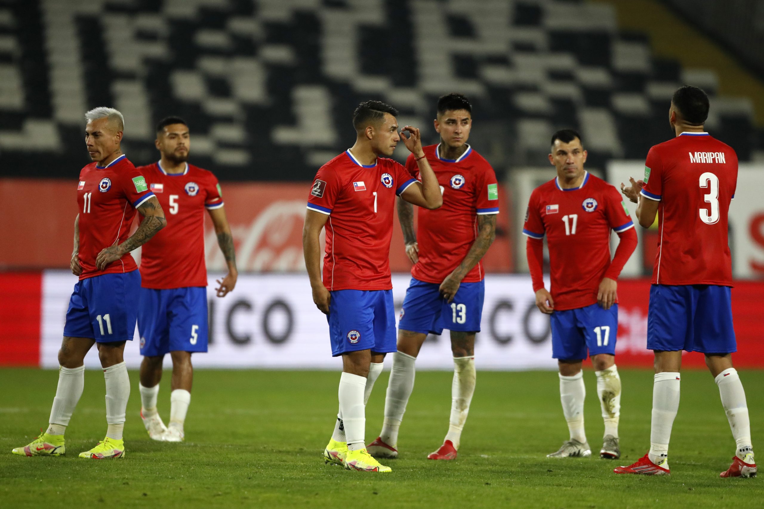 Con tres cambios, la probable formación de La Roja para enfrentar a Ecuador