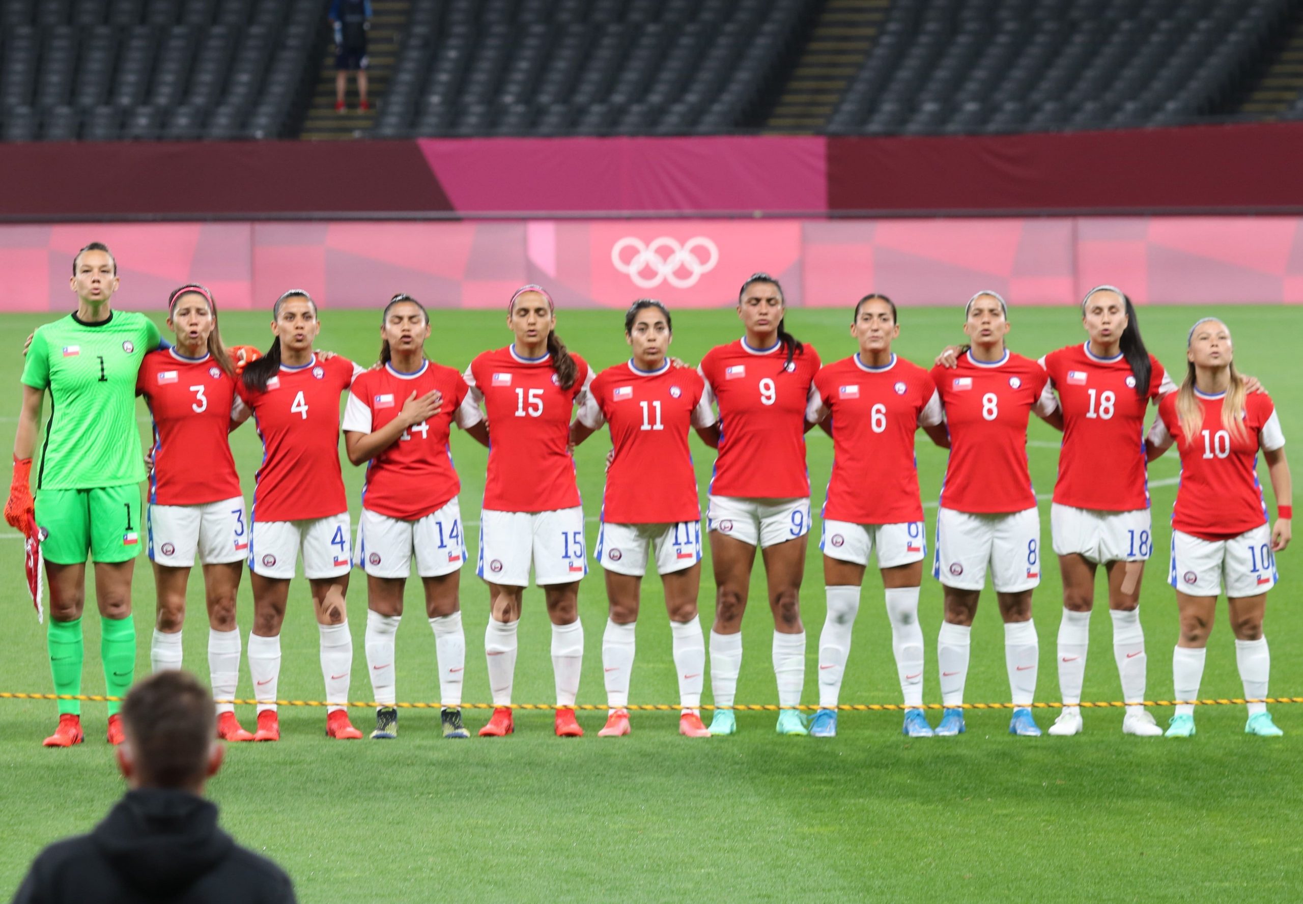 La Roja Femenina sufrió amarga derrota en su debut en Tokio 2020
