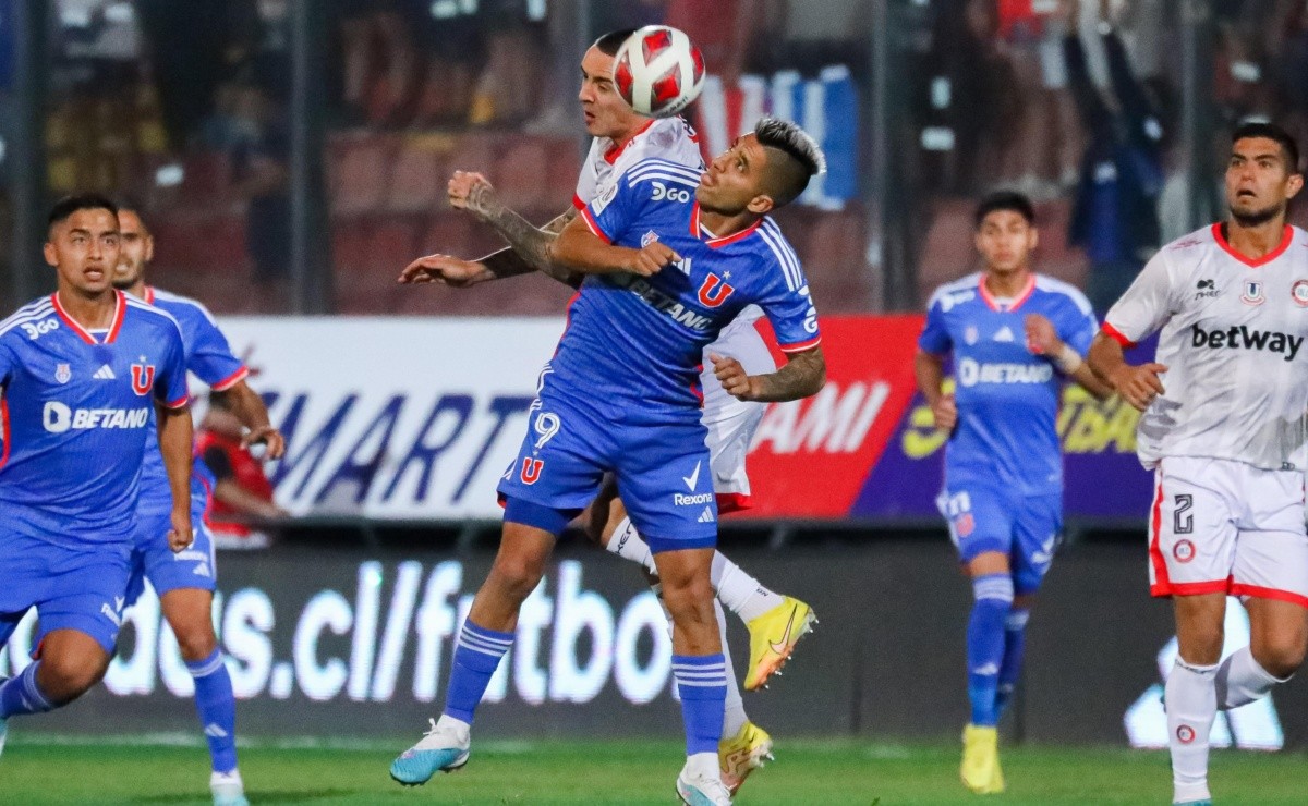 (Goles) La ‘U’ tropezó ante Unión La Calera y solo logró un empate