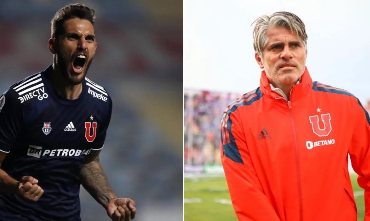 Larrivey respalda a Diego López en la U: «Es el entrenador ideal»