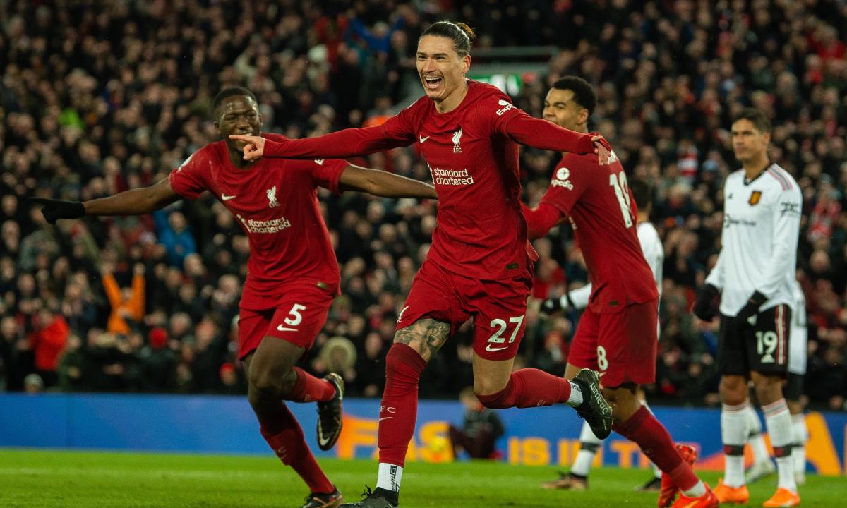 (Goles) Liverpool humilló a Manchester United con goleada de 7-0