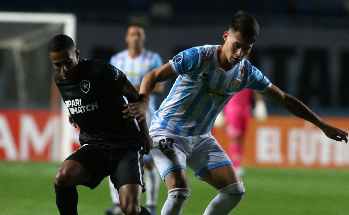(Goles) Magallanes con uno menos logró empate con Botafogo en la Sudamericana