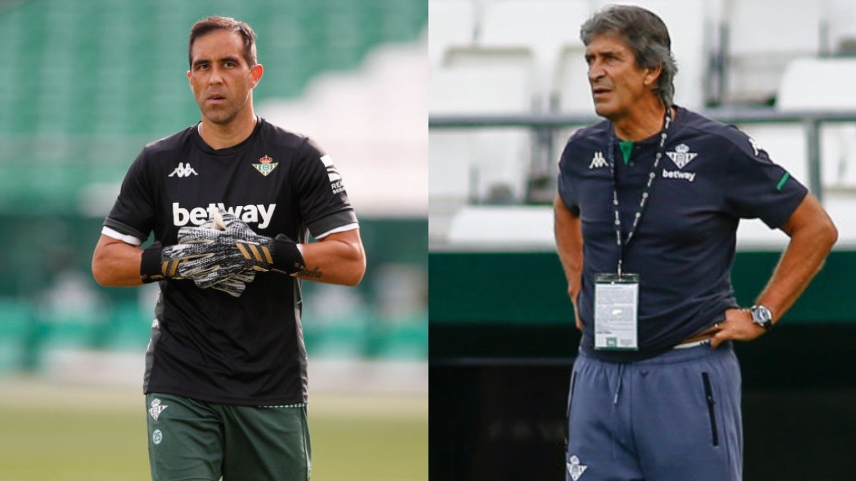 Pellegrini revela que Claudio Bravo estará «tres o cuatro semanas» fuera