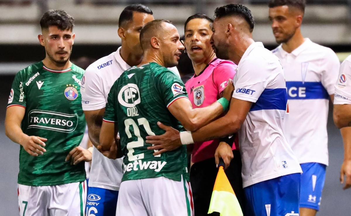 Marcelo Díaz denunció insultos del árbitro Nicolás Gamboa