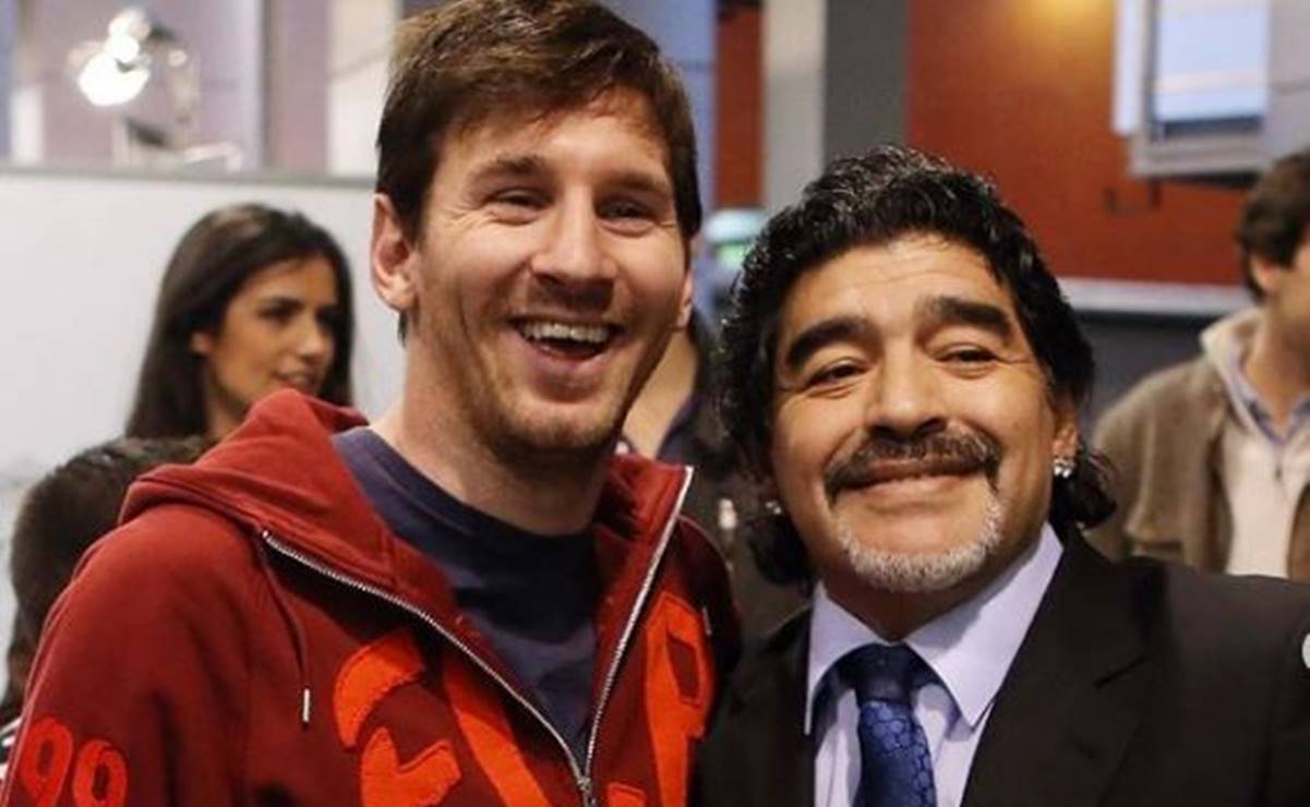 «Nos deja pero no se va. Diego es eterno»: Messi despide a Maradona