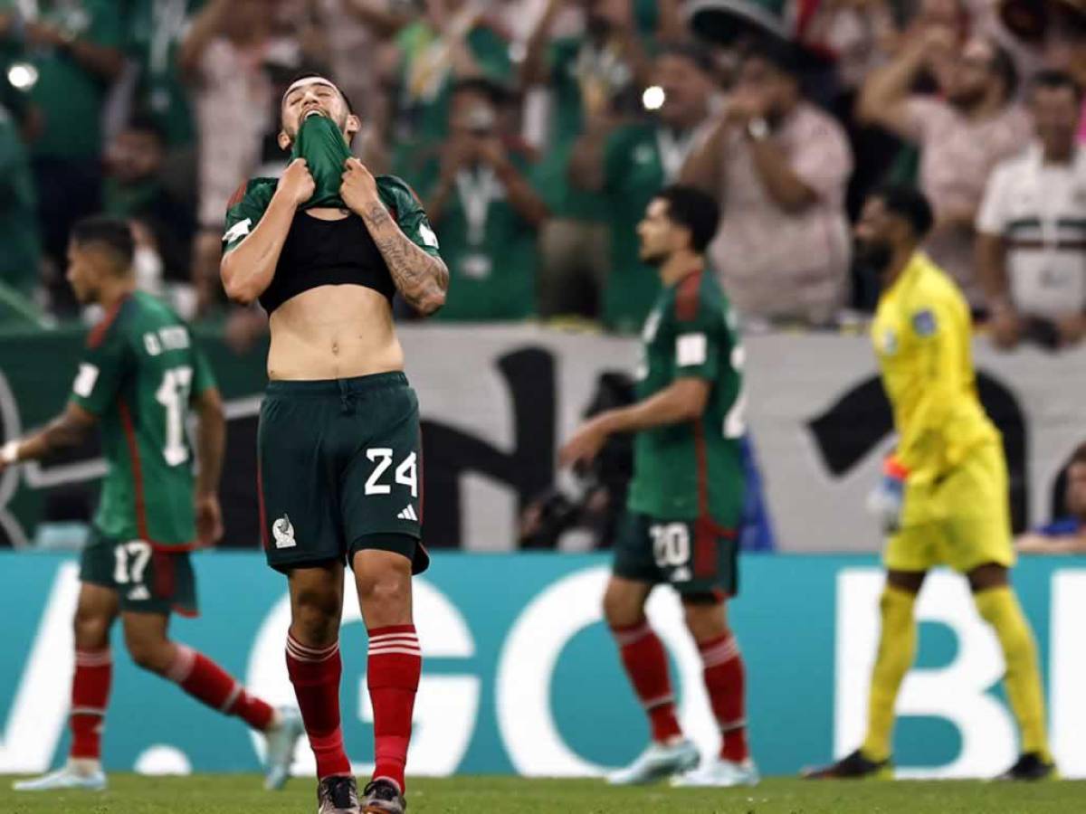 México batió a Arabia Saudita, pero no fue suficiente para avanzar en Qatar