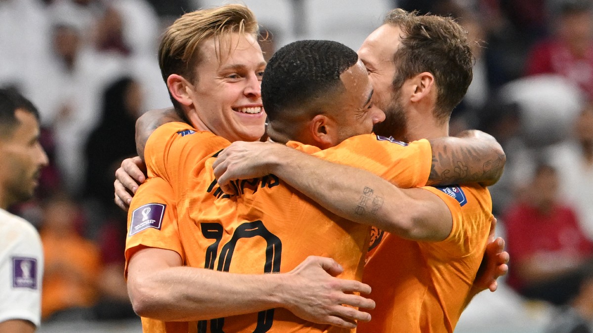 (Goles) Países Bajos vence a Qatar y pasa a octavos del Mundial
