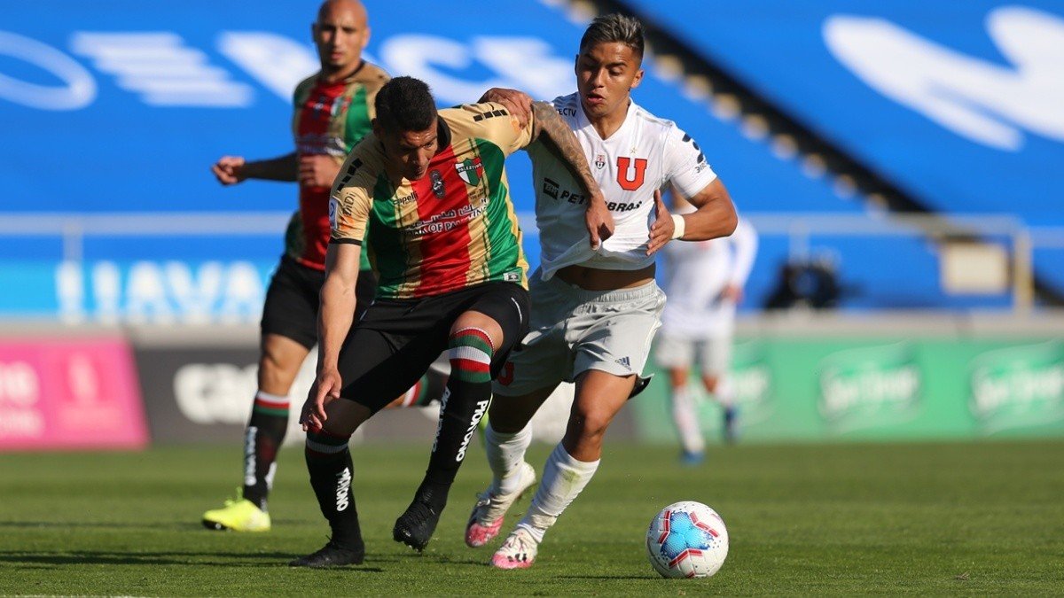 (Goles) U.de Chile y Palestino empataron en San Carlos de Apoquindo
