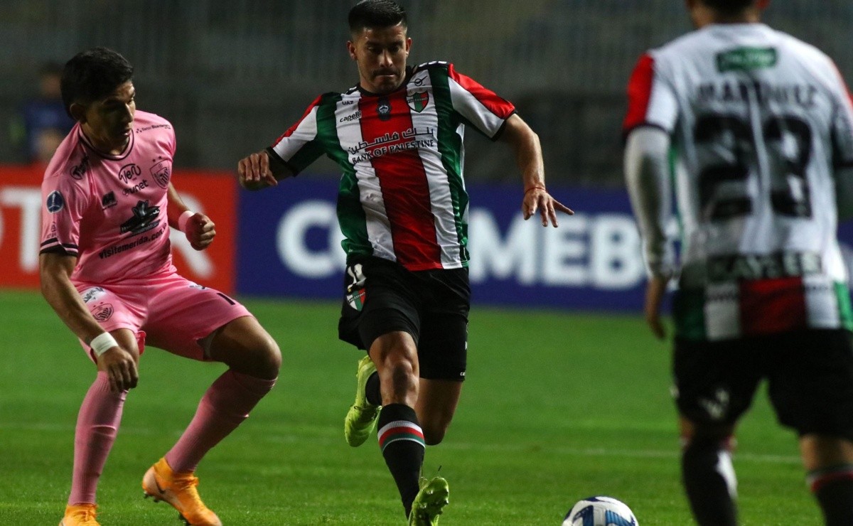 (Resumen) Palestino vence con lo justo a Estudiantes de Mérida por la Sudamericana