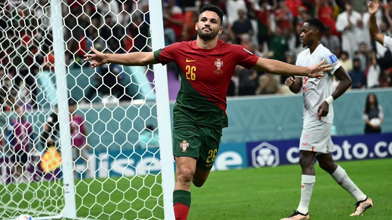 Portugal goleó a Suiza y se convirtió en el último clasificado a cuartos de final