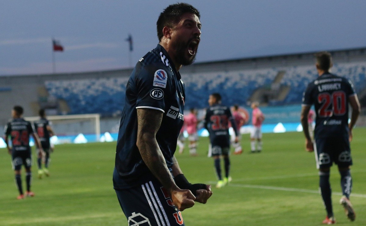 ¿Estaba en offside? El polémico gol anulado a «Cachila» Arias ante Palestino