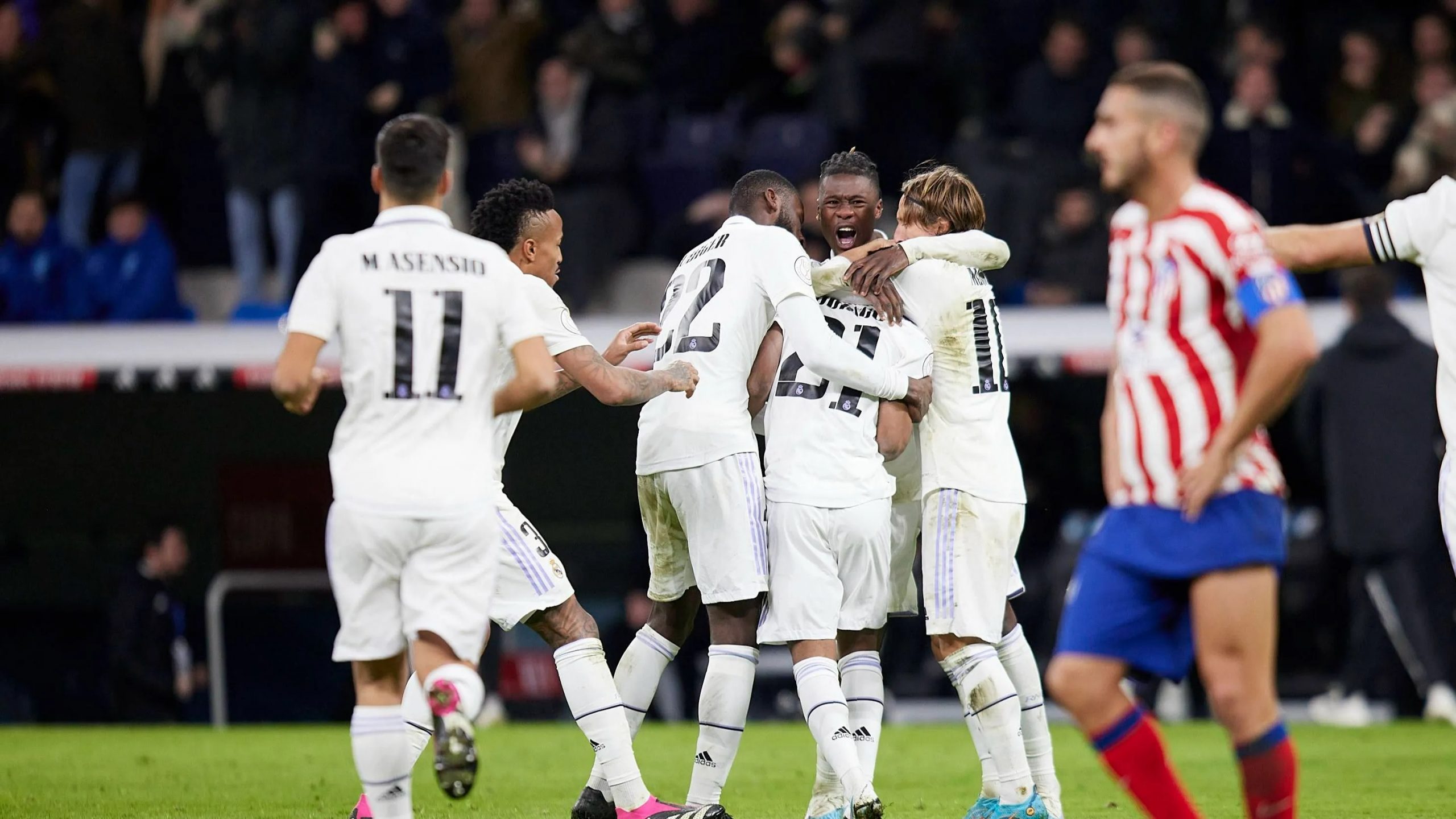 Real Madrid elimina al Atlético y va a semis de la Copa del Rey