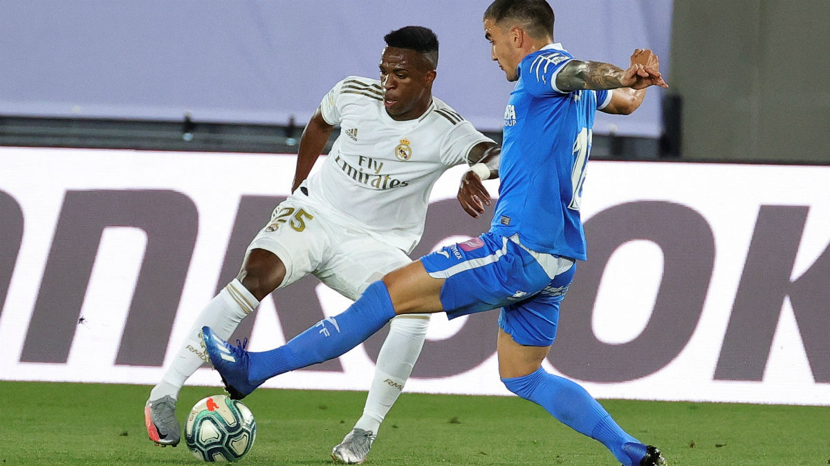 Mantiene el liderato: Real Madrid superó con lo justo a Getafe