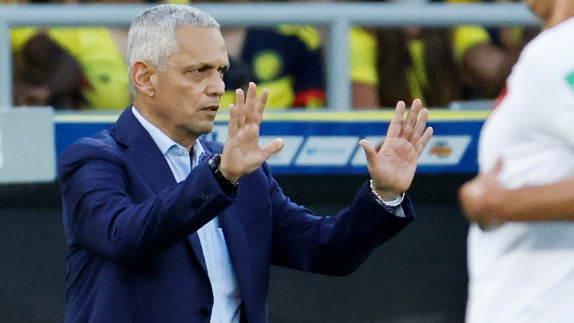 Pidieron su salida: Hinchas colombianos lanzaron objetos a Reinaldo Rueda