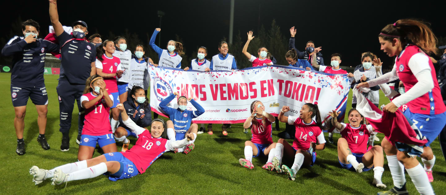 Selección chilena femenina clasificó a Tokio 2020