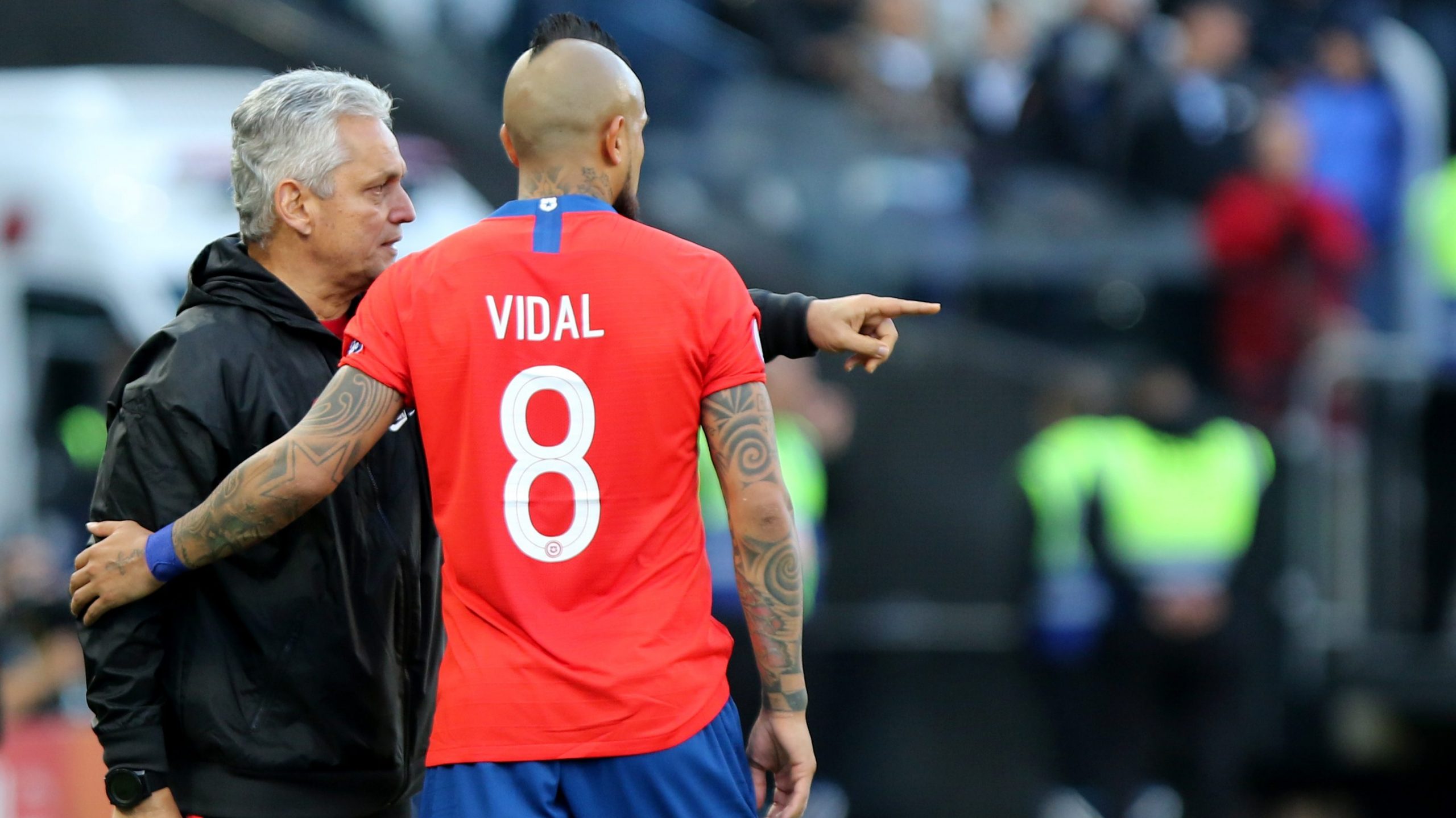 ¿Rueda utilizaría a Arturo Vidal como delantero?