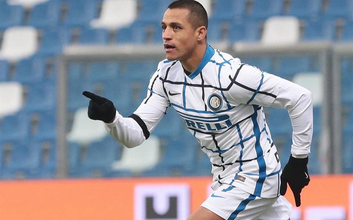 (Video) Con golazo de Alexis Sánchez Inter abrió la cuenta ante Sassuolo
