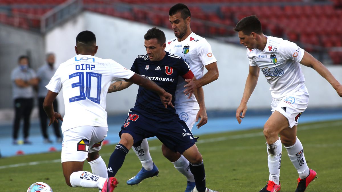 La ‘U’ perdió ante O’Higgins y se enredó en la lucha por mantener la categoría