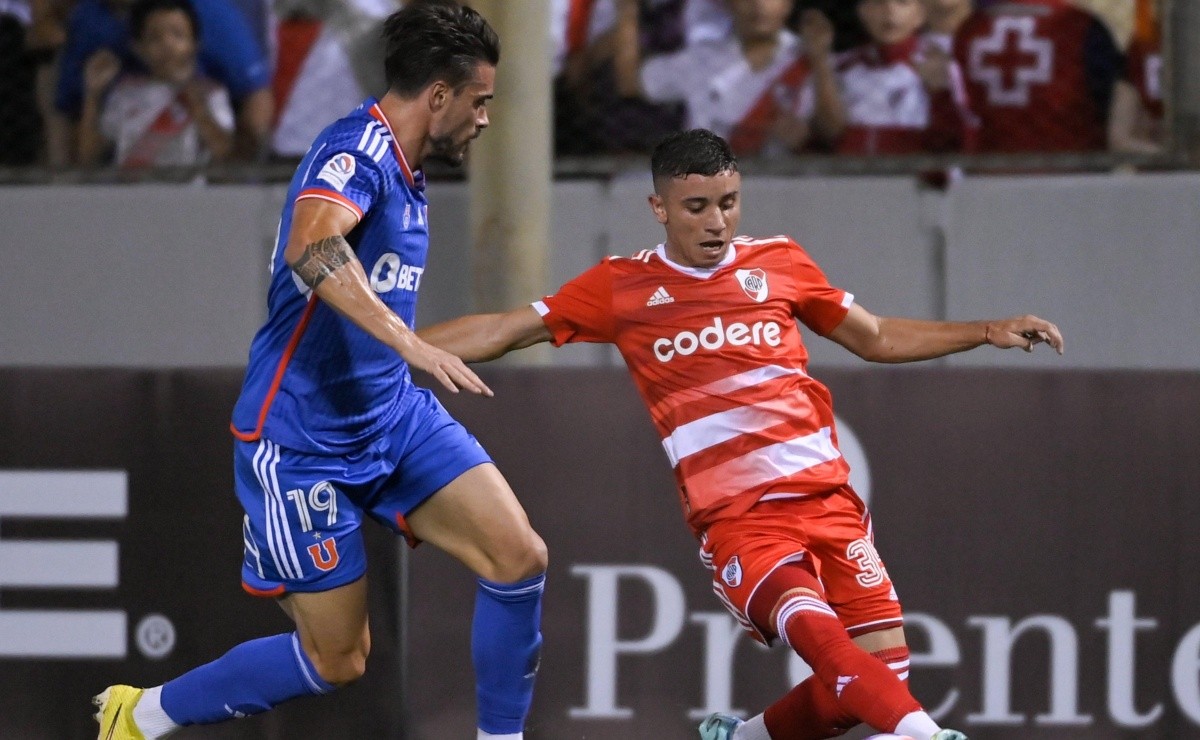 (Goles) La ‘U’ sufrió la remontada de River Plate en un intenso duelo