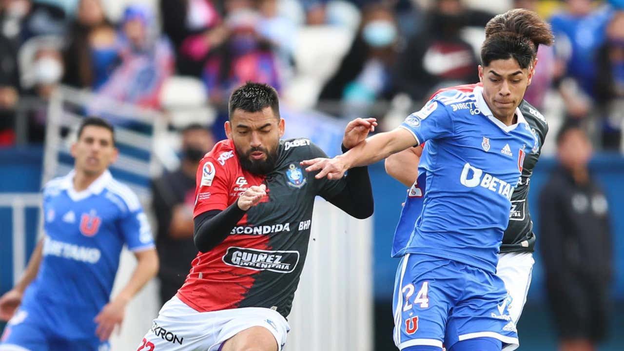 (Goles) La ‘U’ solo logró empatar con Deportes Antofagasta