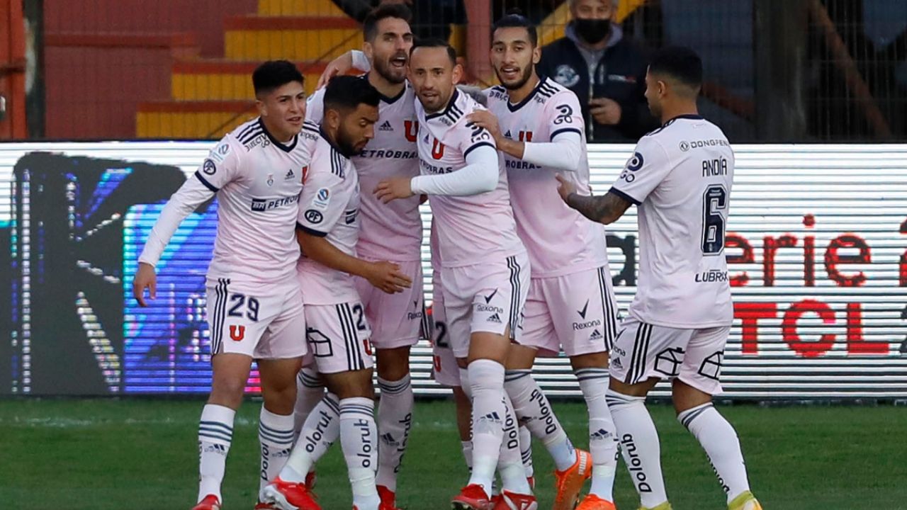 (Goles) La ‘U’ venció a Unión Española y se sube a la pelea por el título
