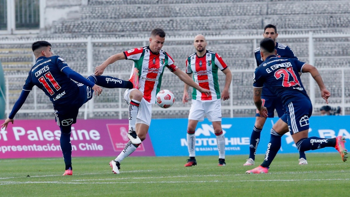 La ‘U’ suma un nuevo empate con Palestino y se estanca en la tabla
