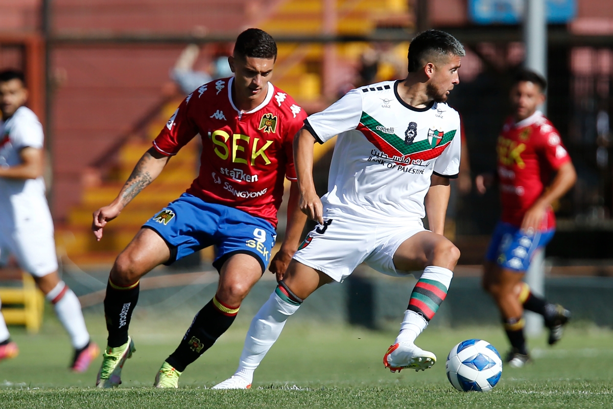 (Goles) Unión Española y Palestino igualaron en el primer clásico de colonias