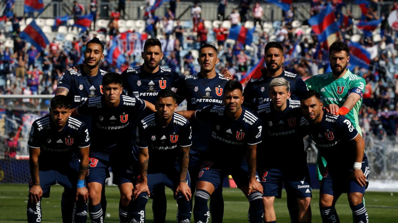 La formación de la ‘U’ para enfrentar a Wanderers