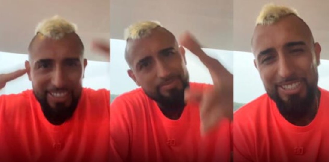 «Borracho»: El comentado video de Arturo Vidal en redes sociales