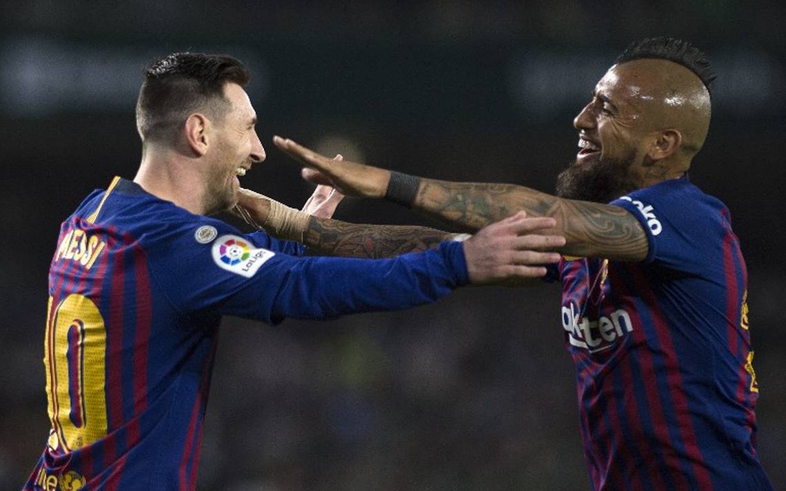 Vidal comenta sobre Messi