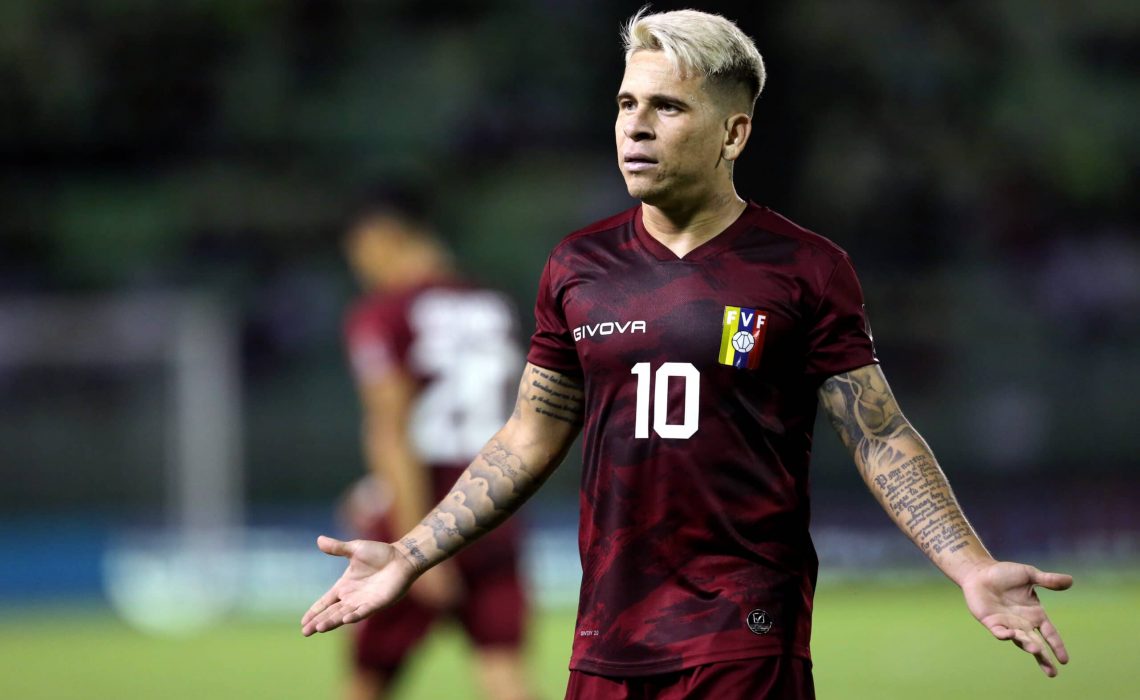 Yeferson Soteldo habría sido marginado en Venezuela por indisciplina