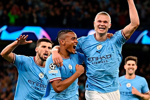 (Goles) Manchester City aplastó a Real Madrid y se instaló en la final de la Champions