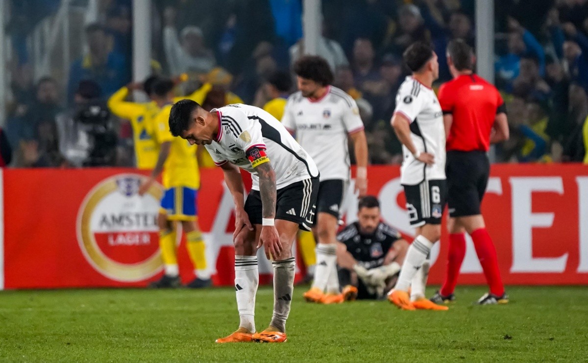 (Goles) Colo Colo sufrió dolorosa caída ante Boca Juniors en el