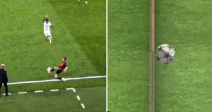 Polémica en Champions: Video asegura que balón salió previo al gol del City
