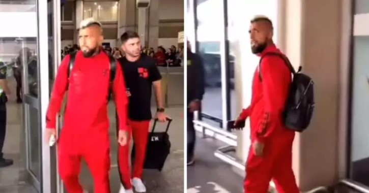 «Regresa a Chile»: Hincha de Flamengo encara a Vidal y desata la molestia del volante