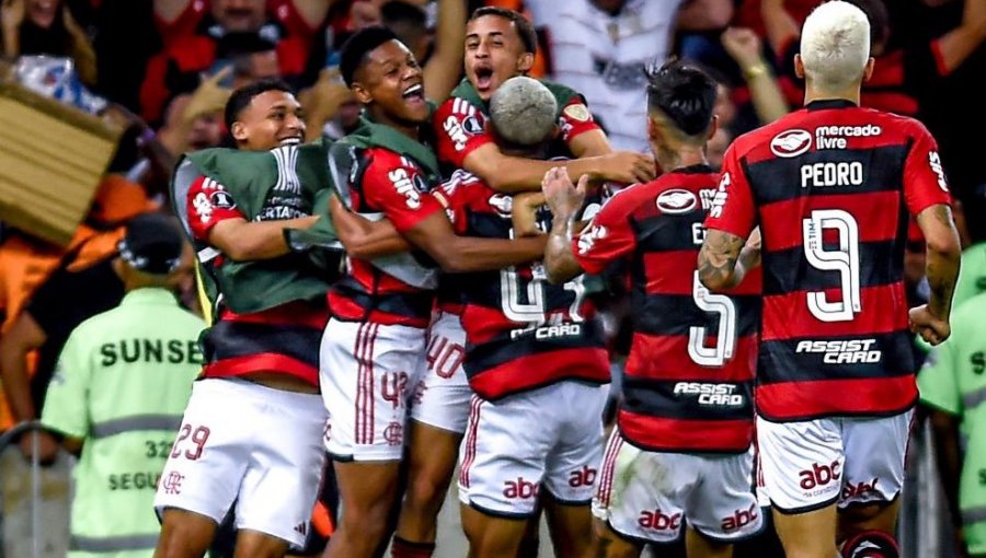 (Goles) Flamengo derrotó a Racing y quedó más cerca de los 8vos de final de la Libertadores